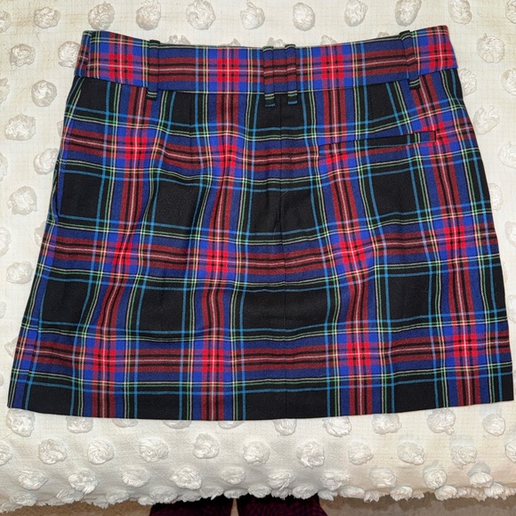 J. Crew Plaid Tartan Mini Skirt - Picture 3 of 4